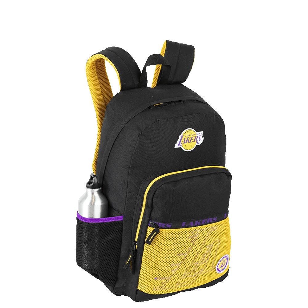 Mochila Grande NBA Legend- Lakers Preto Preto 5
