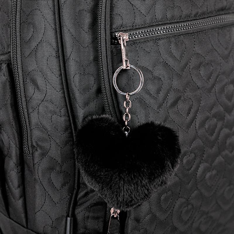 Mochila Carrinho Grande Capricho Crush - Preto Preto 8