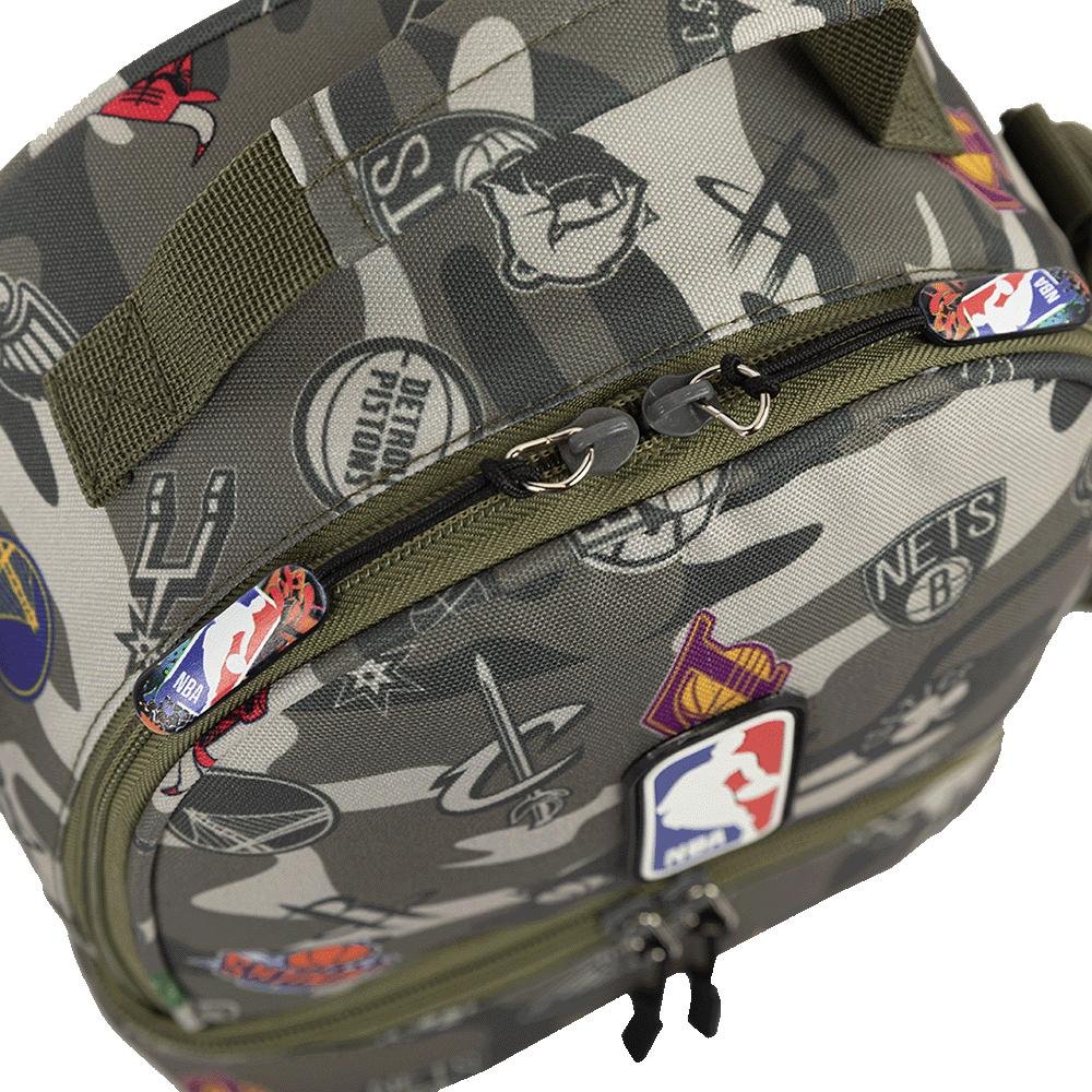 Lancheira Grande Nba Begins - Camuflado Verde 8