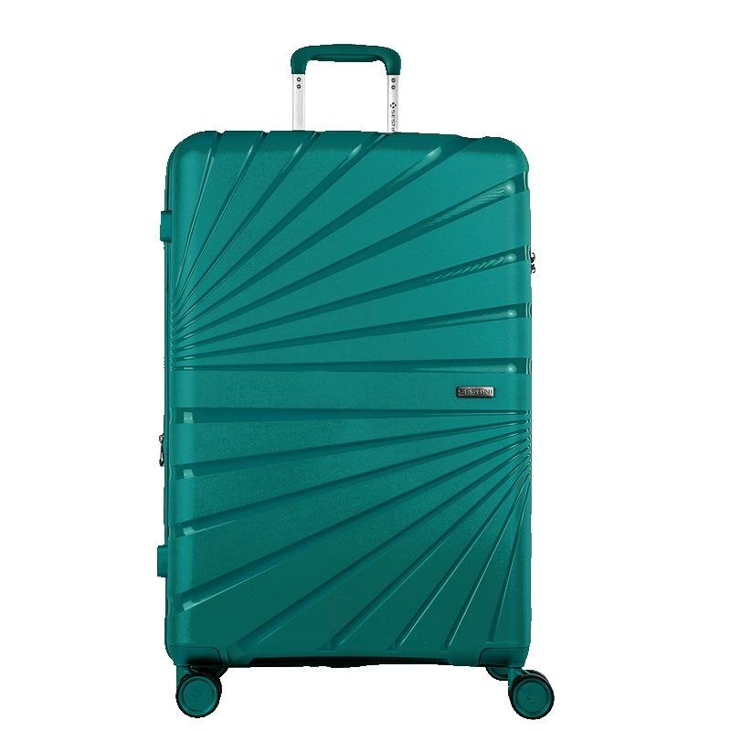 Mala de Viagem Grande com Rodas 360° PP Supreme - Verde