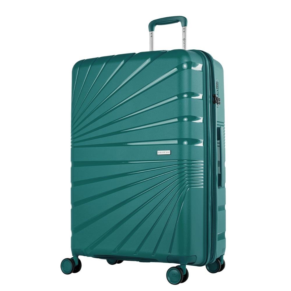 Mala de Viagem Grande com Rodas 360° PP Supreme - Verde Verde 2