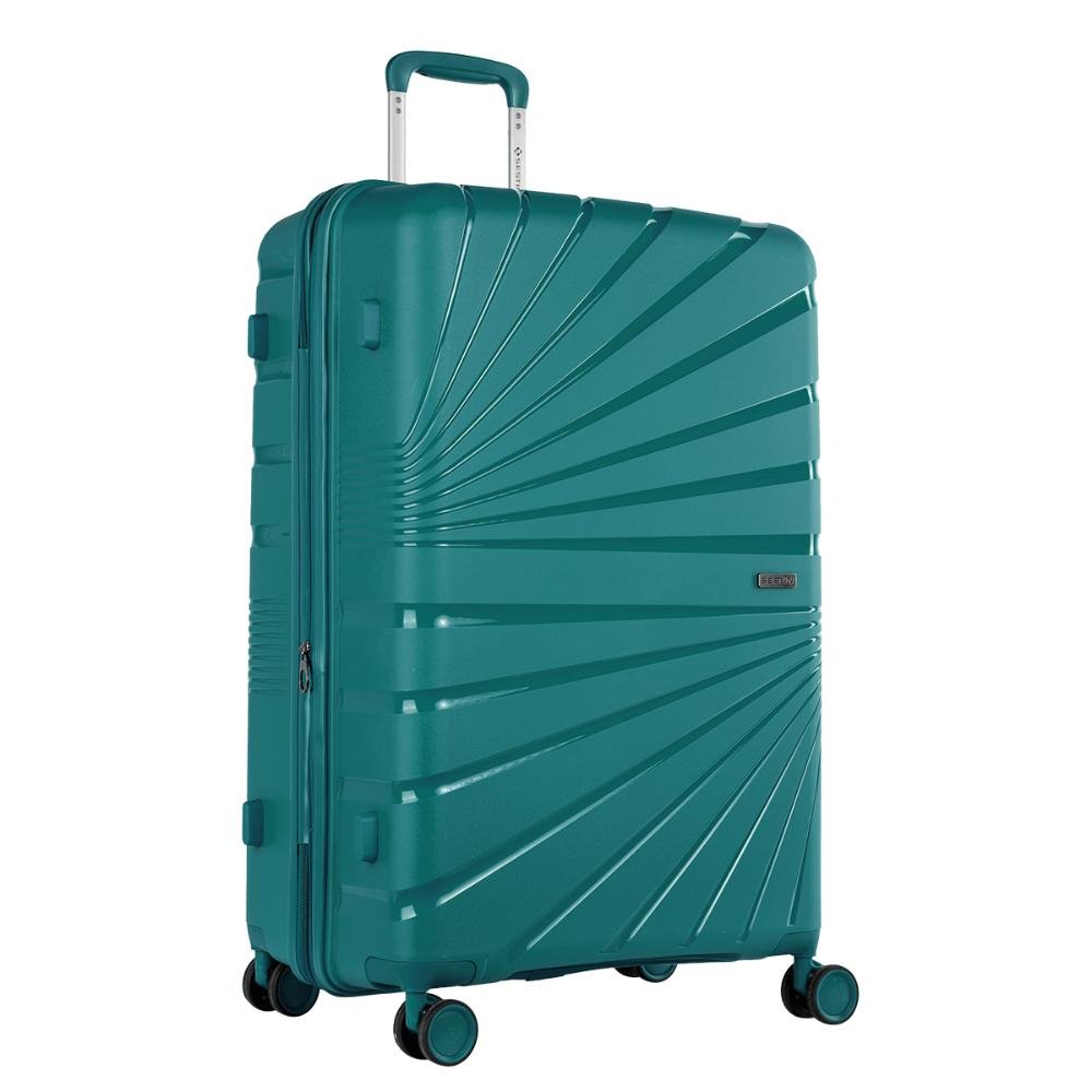 Mala de Viagem Grande com Rodas 360° PP Supreme - Verde Verde 3