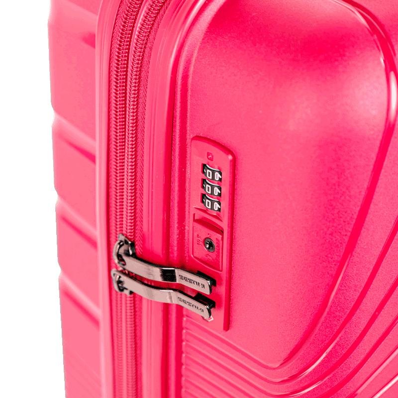 Mala de Viagem Bordo com Rodas 360° PP Supreme - Pink Rosa 6