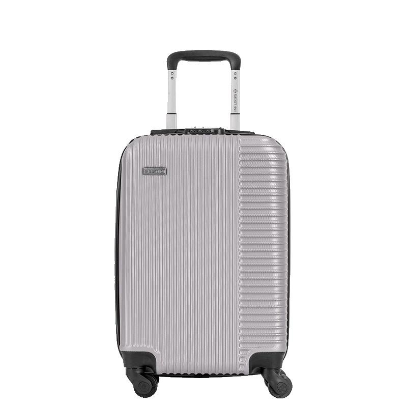 Mala de Viagem Bordo com Rodas 360° Classy  20 - Prata