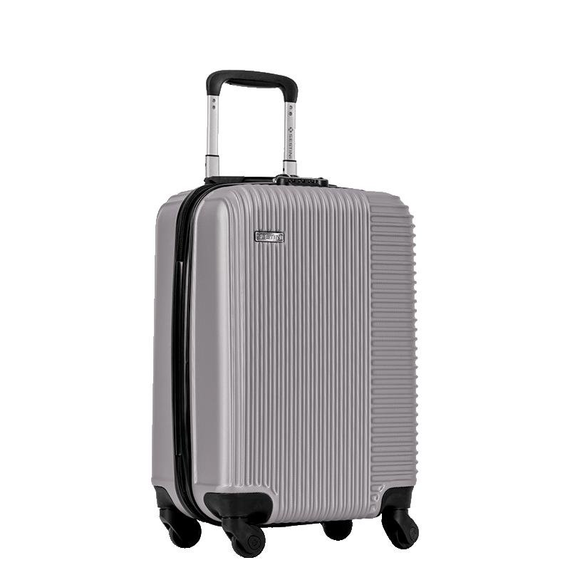 Mala de Viagem Bordo com Rodas 360° Classy  20 - Prata Prata 2