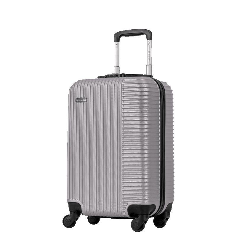 Mala de Viagem Bordo com Rodas 360° Classy  20 - Prata Prata 3