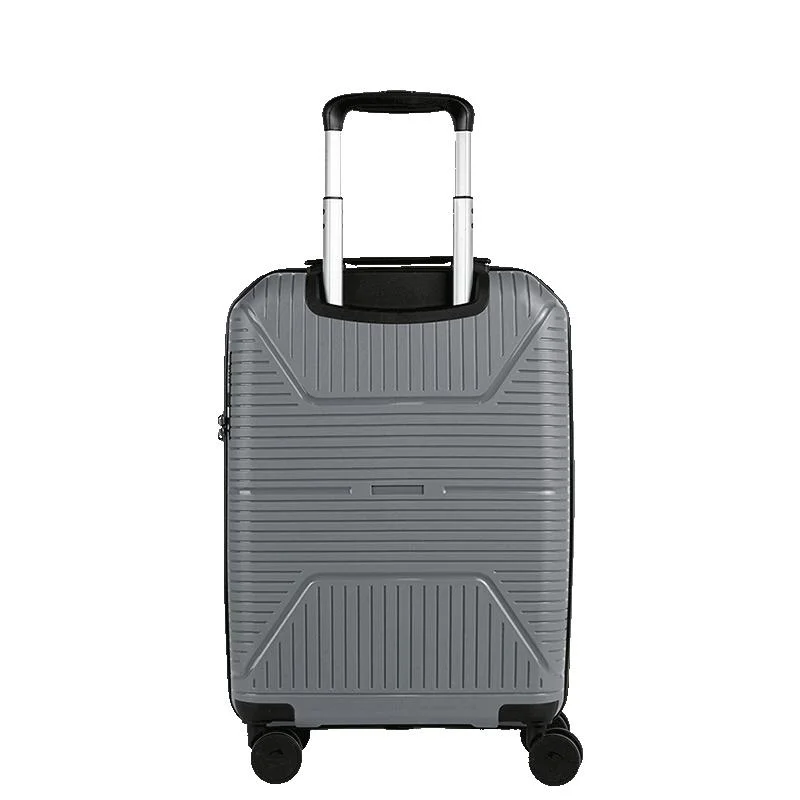 Mala de Viagem Bordo com Rodas 360° PP Prime - Cinza Oceânico Cinza 4