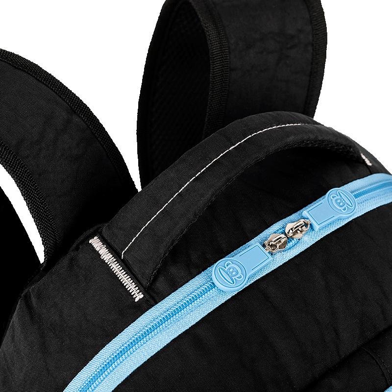 Mochila 2 Compartimentos Paul Frank Fun - Preto e Rosa Preto 10