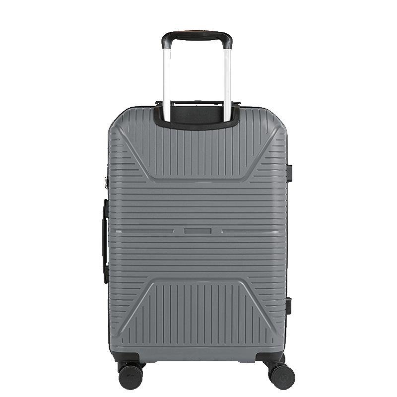Mala de Viagem Média com Rodas 360° PP Prime - Cinza Oceânico Cinza 4