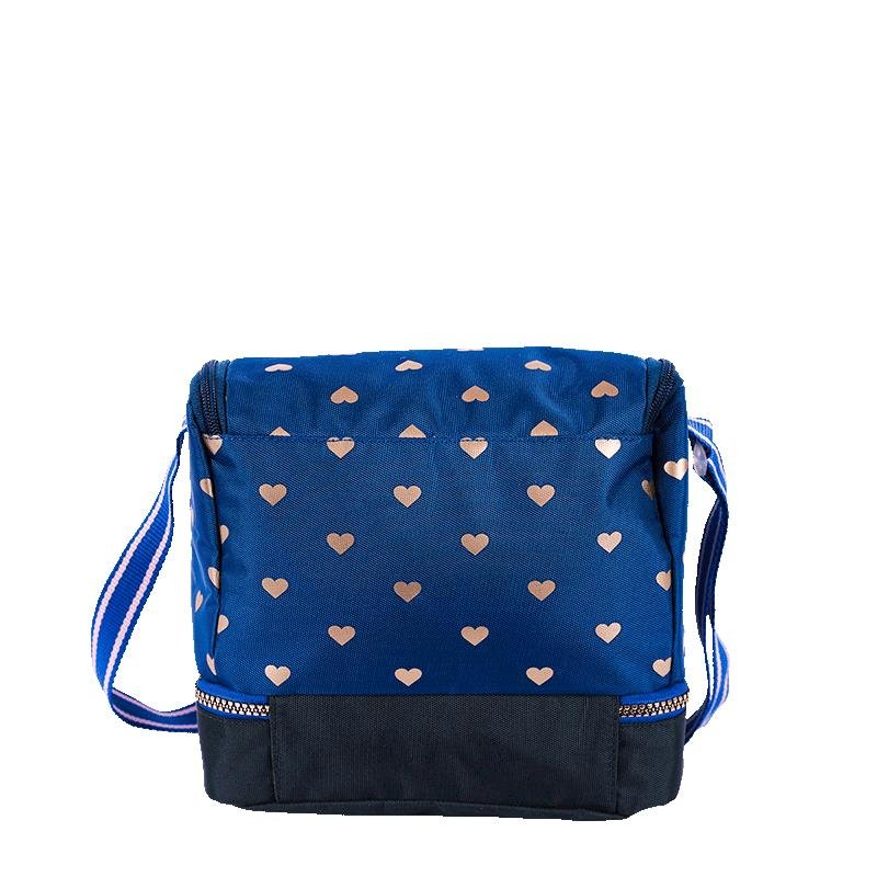 Lancheira 2 Compartimentos Capricho Wishes - Azul Azul 4