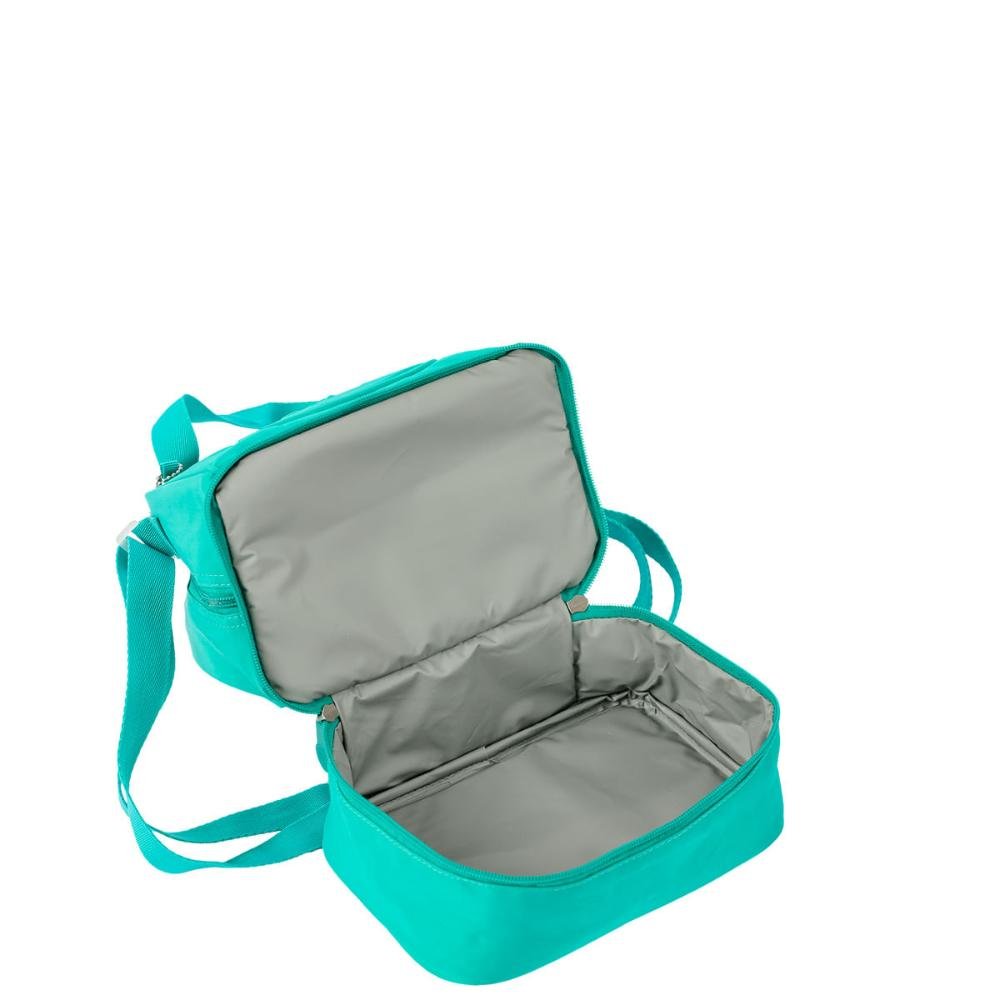 Lancheira 2 Compartimentos Paul Frank Classics Verde - Esmeralda Verde 8