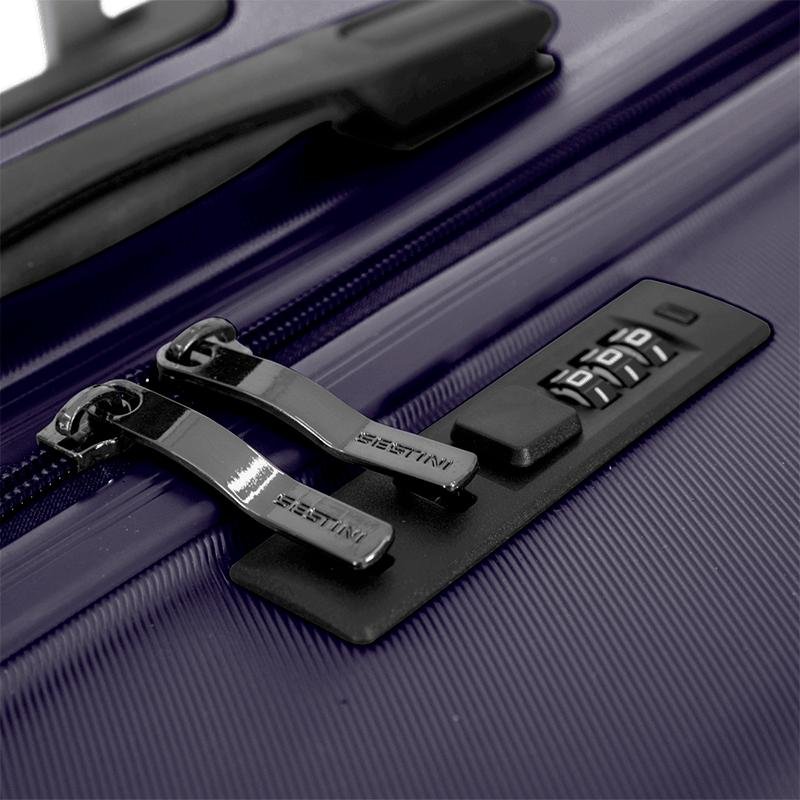 Mala de Viagem Média com Rodas 360° Neo - Marinho Azul 7