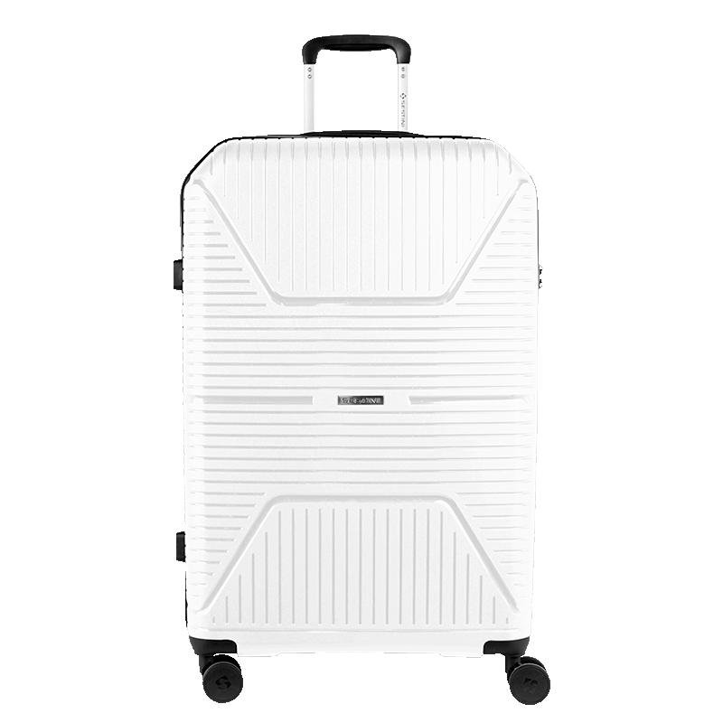 Mala de Viagem Grande com Rodas 360° PP Prime - Branco