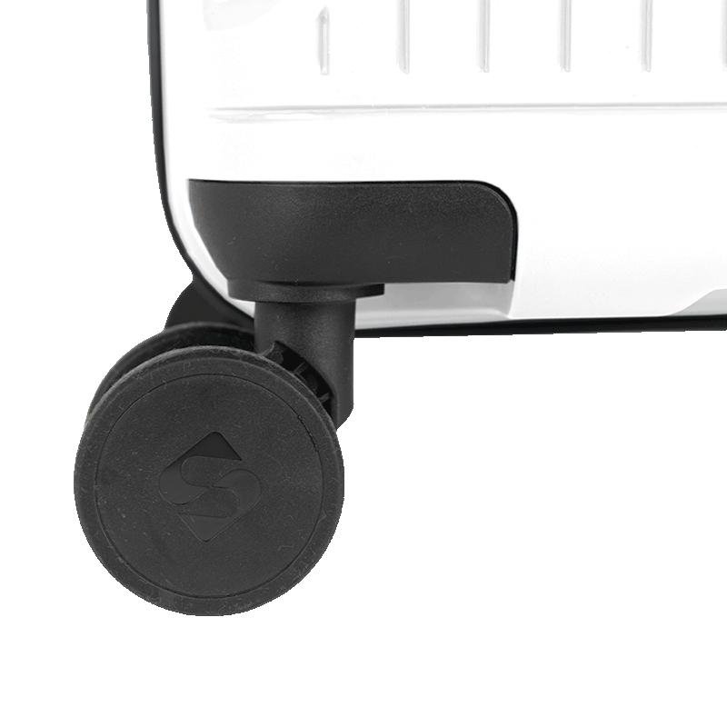 Mala de Viagem Grande com Rodas 360° PP Prime - Branco Branco 10