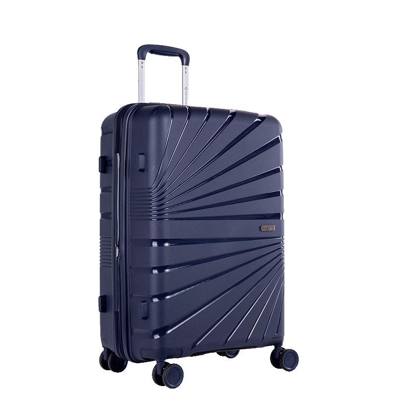 Mala de Viagem Média com Rodas 360° PP Supreme - Azul Marinho Azul 2