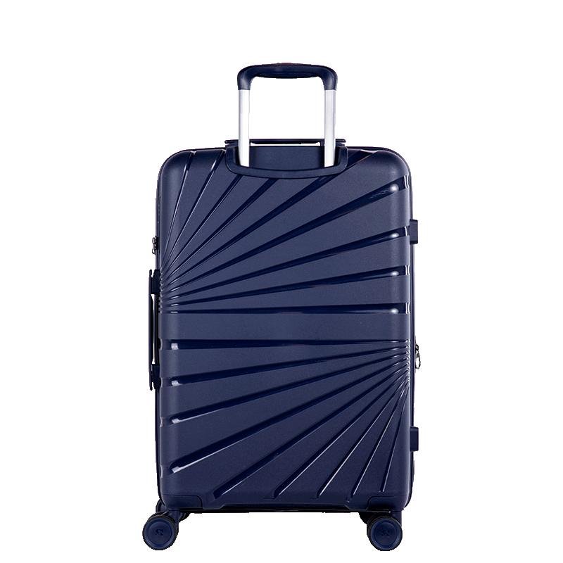 Mala de Viagem Média com Rodas 360° PP Supreme - Azul Marinho Azul 4
