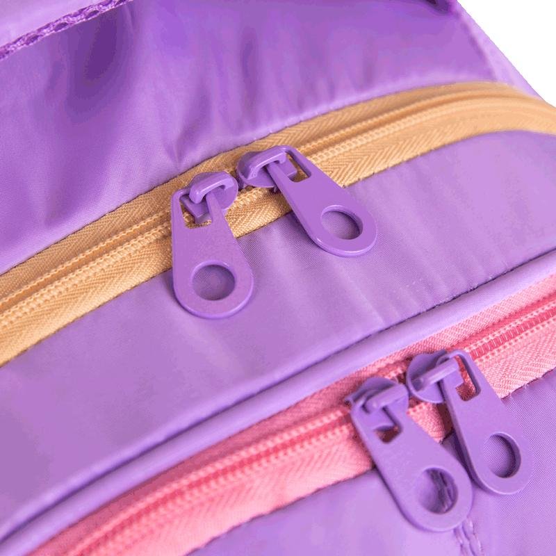 Mochila Carrinho 4 Rodas Duplas Sestini Studio - Lilás Roxo 11