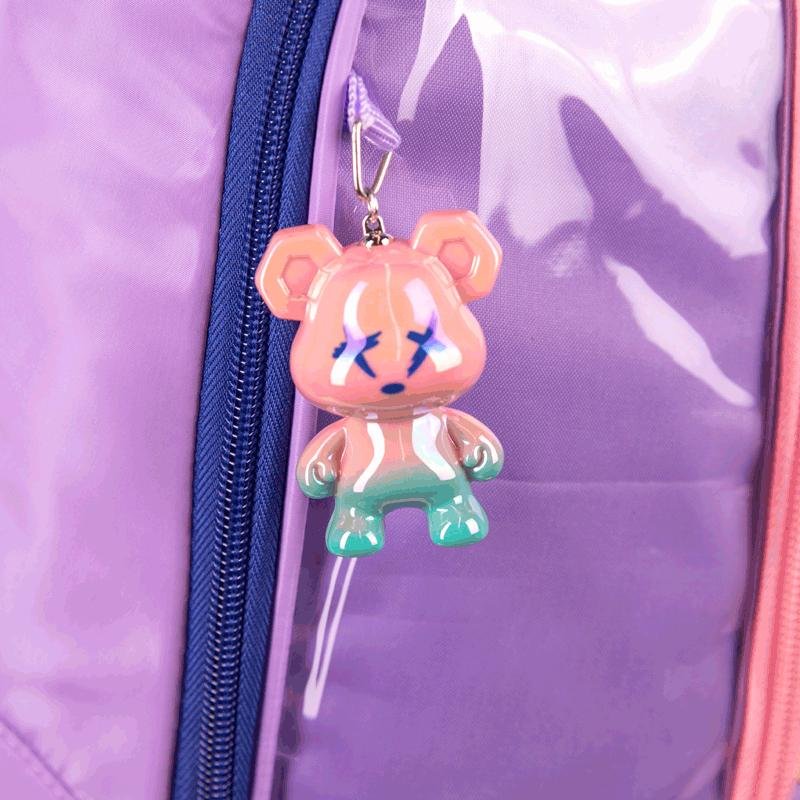 Mochila Carrinho 4 Rodas Duplas Sestini Studio - Lilás Roxo 12