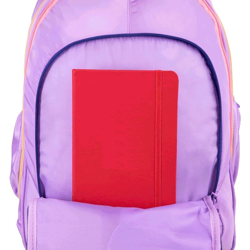 Mochila Carrinho 4 Rodas Duplas Sestini Studio - Lilás Roxo 8