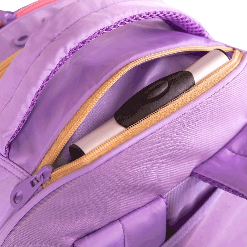 Mochila Carrinho 4 Rodas Duplas Sestini Studio - Lilás Roxo 9