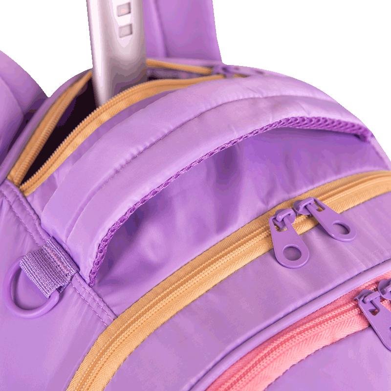 Mochila Carrinho 4 Rodas Duplas Sestini Studio - Lilás Roxo 10