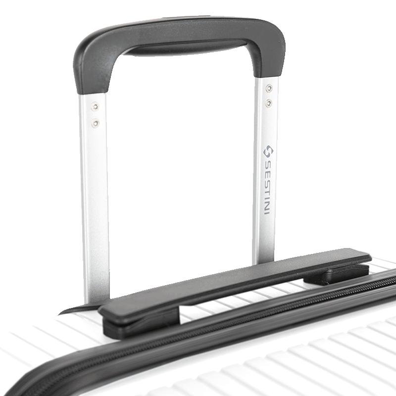 Mala de Viagem Média com Rodas 360° PP Prime - Branco Branco 8