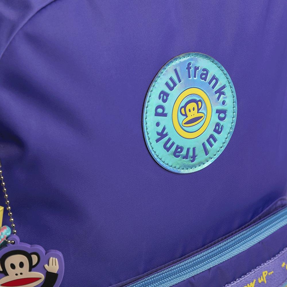 Mochila 2 Compartimentos Paul Frank Fun- Lilás Roxo 12