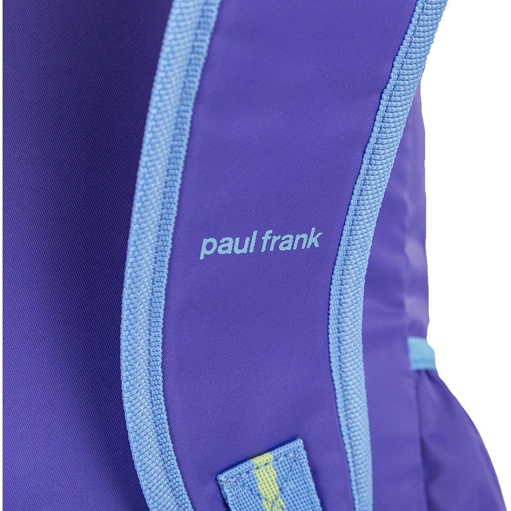 Mochila 2 Compartimentos Paul Frank Fun- Lilás Roxo 9