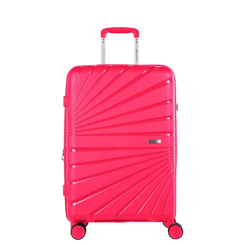 Mala de Viagem Média com Rodas 360° PP Supreme - Pink