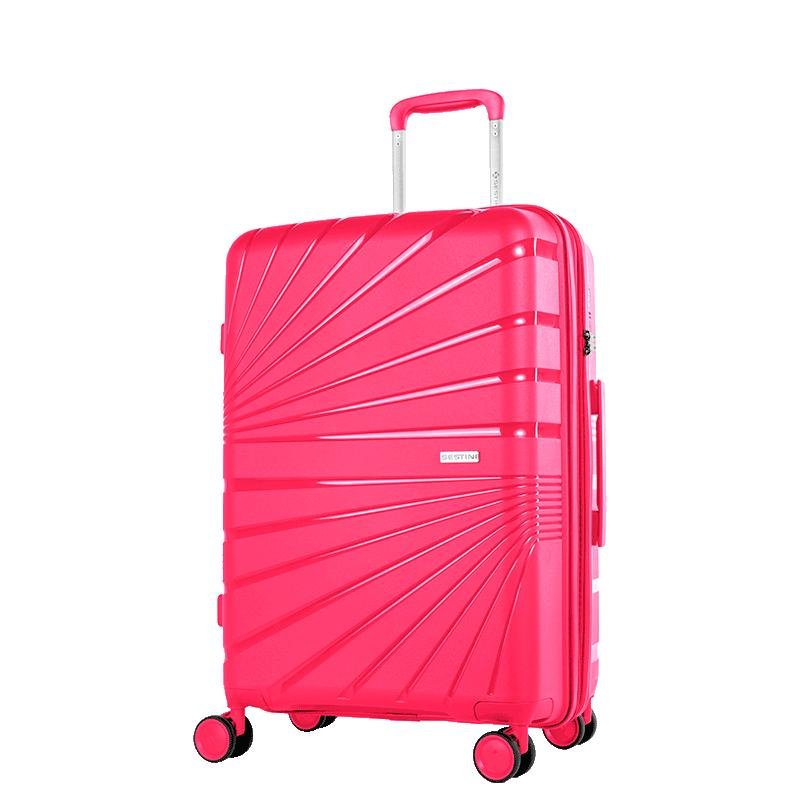 Mala de Viagem Média com Rodas 360° PP Supreme - Pink Rosa 3