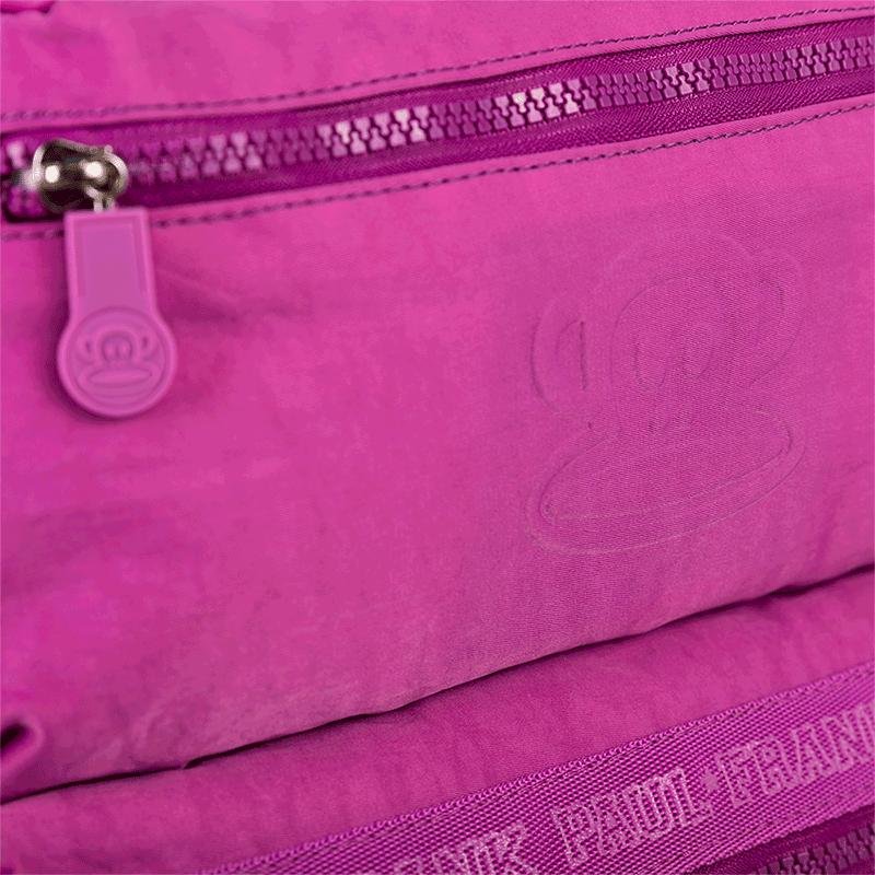 Mochila Carrinho com 4 Rodas Paul Frank Classics - Orquídea Roxo 9