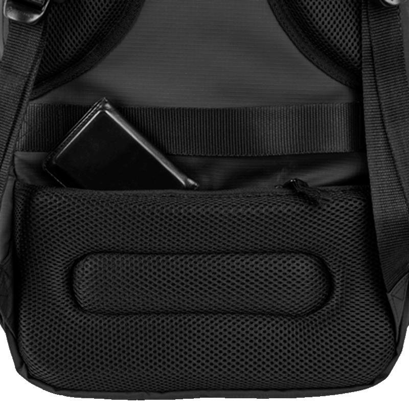 Mochila Grande 2 Compartimentos Sestini Outsider - Preto Preto 7