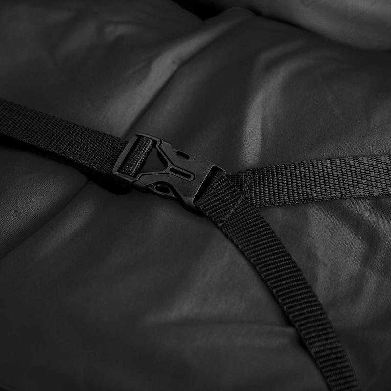 Mochila Grande 2 Compartimentos Sestini Outsider - Preto Preto 10