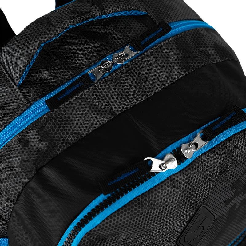 Mochila Grande Sestini Grafitti - Colorido Preto 6