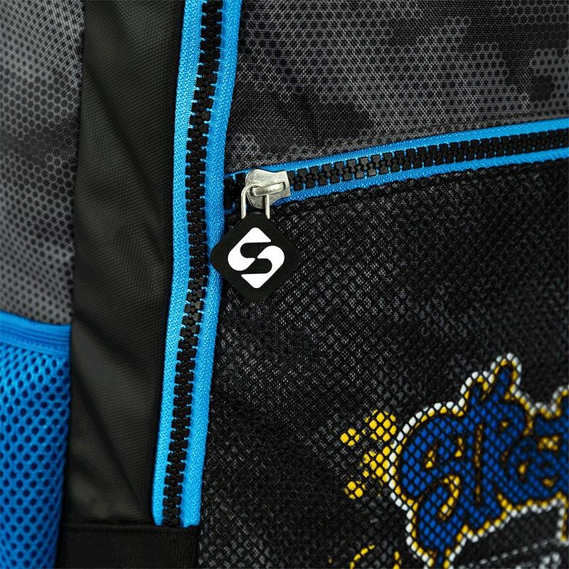 Mochila Grande Sestini Grafitti - Colorido Preto 7