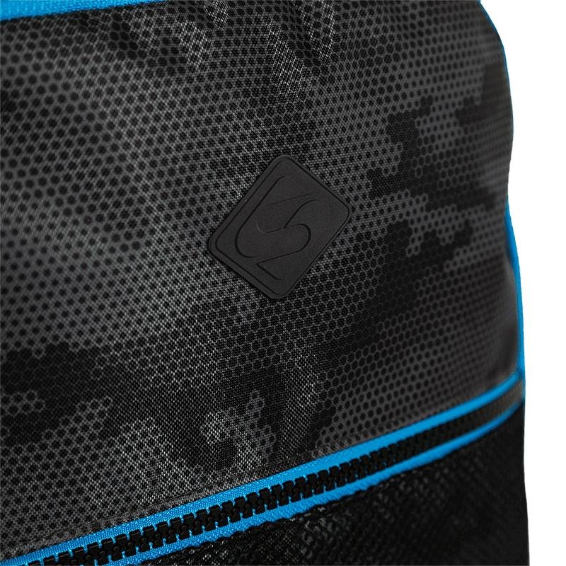 Mochila Grande Sestini Grafitti - Colorido Preto 8