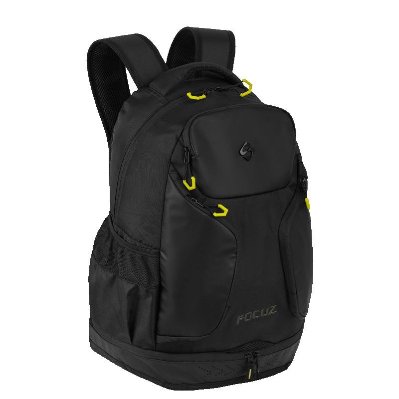 Mochila Grande Notebook e Porta Tênis Sestini Focuz - Preto Preto 2