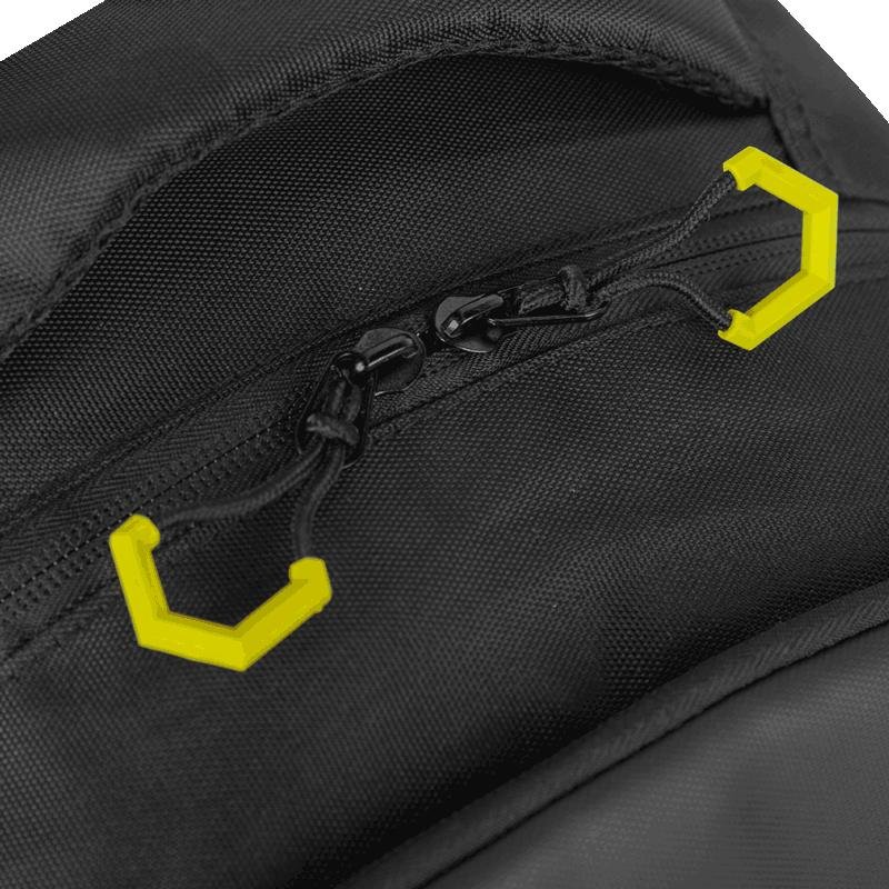 Mochila Grande Notebook e Porta Tênis Sestini Focuz - Preto Preto 11