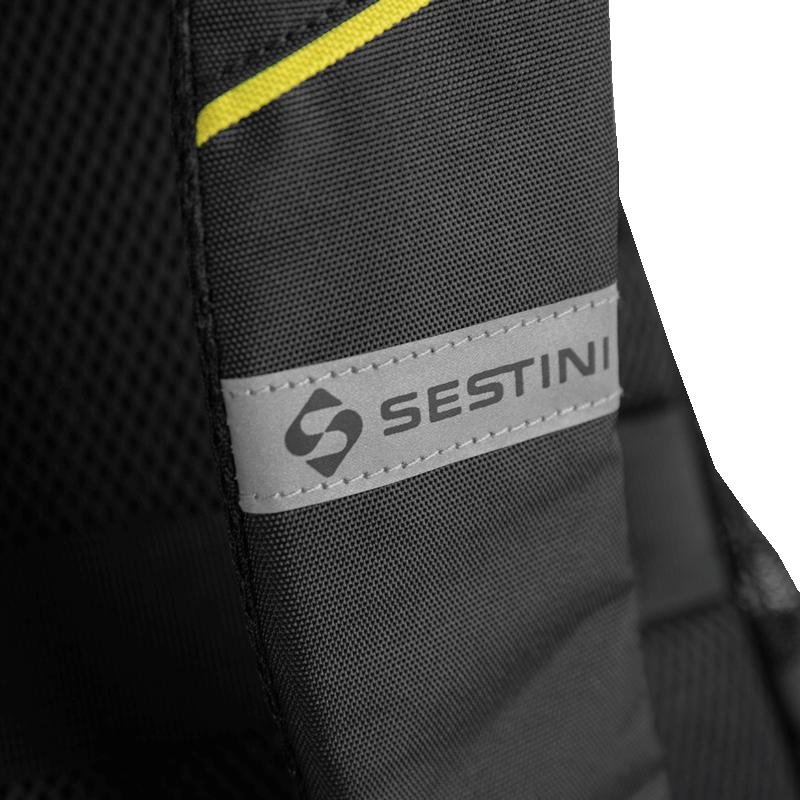 Mochila Grande Notebook e Porta Tênis Sestini Focuz - Preto Preto 12