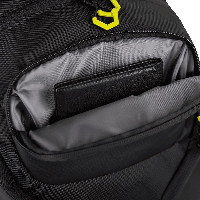 Mochila Grande Notebook e Porta Tênis Sestini Focuz - Preto Preto 6