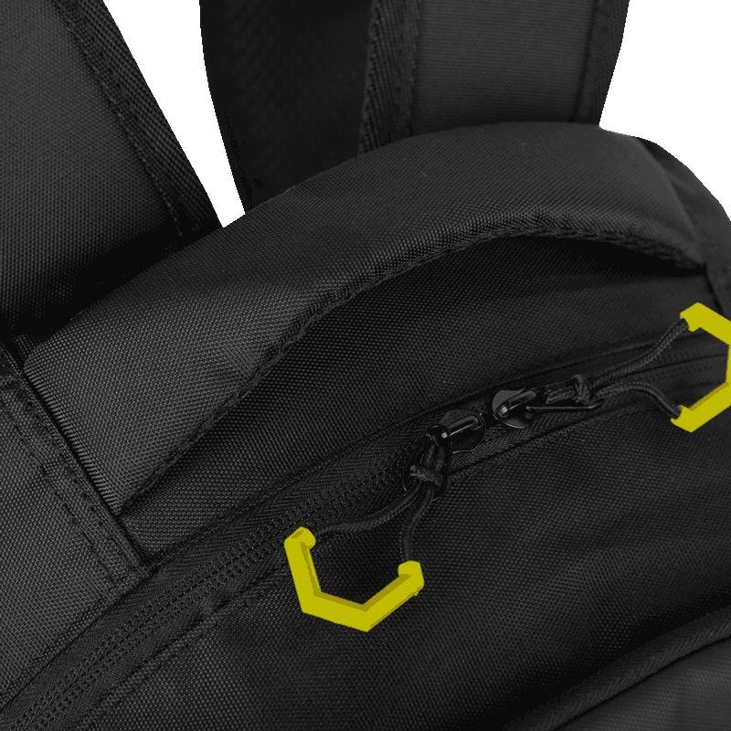 Mochila Grande Notebook e Porta Tênis Sestini Focuz - Preto Preto 10