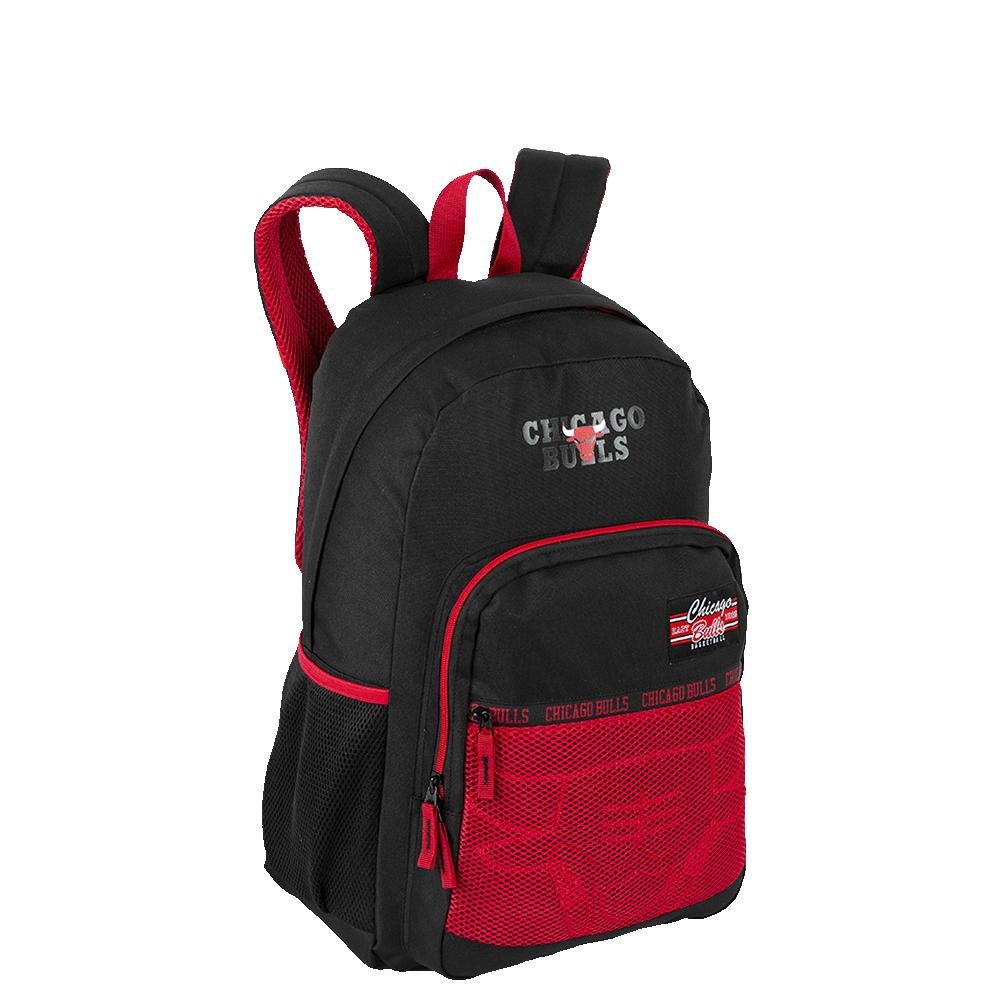 Mochila Grande NBA Legend- Bulls Preto Preto 2