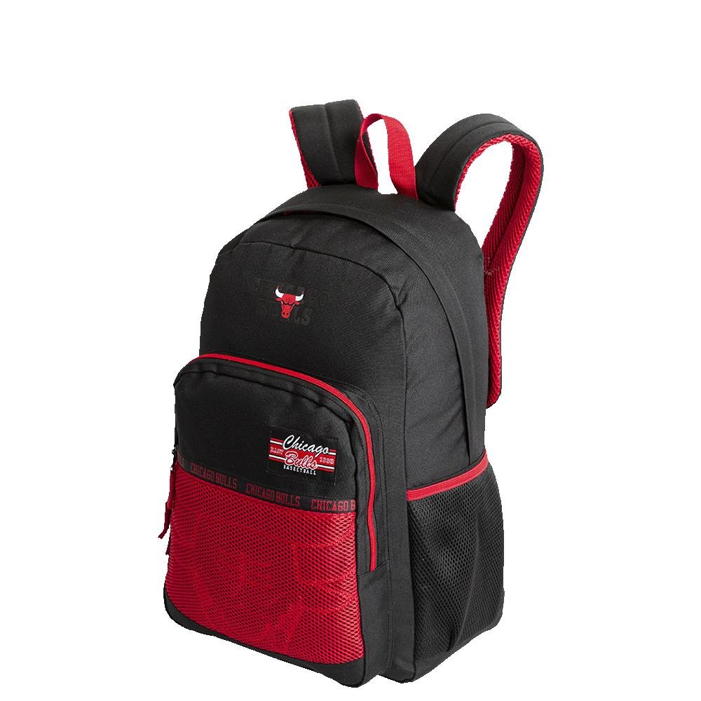 Mochila Grande NBA Legend- Bulls Preto Preto 3