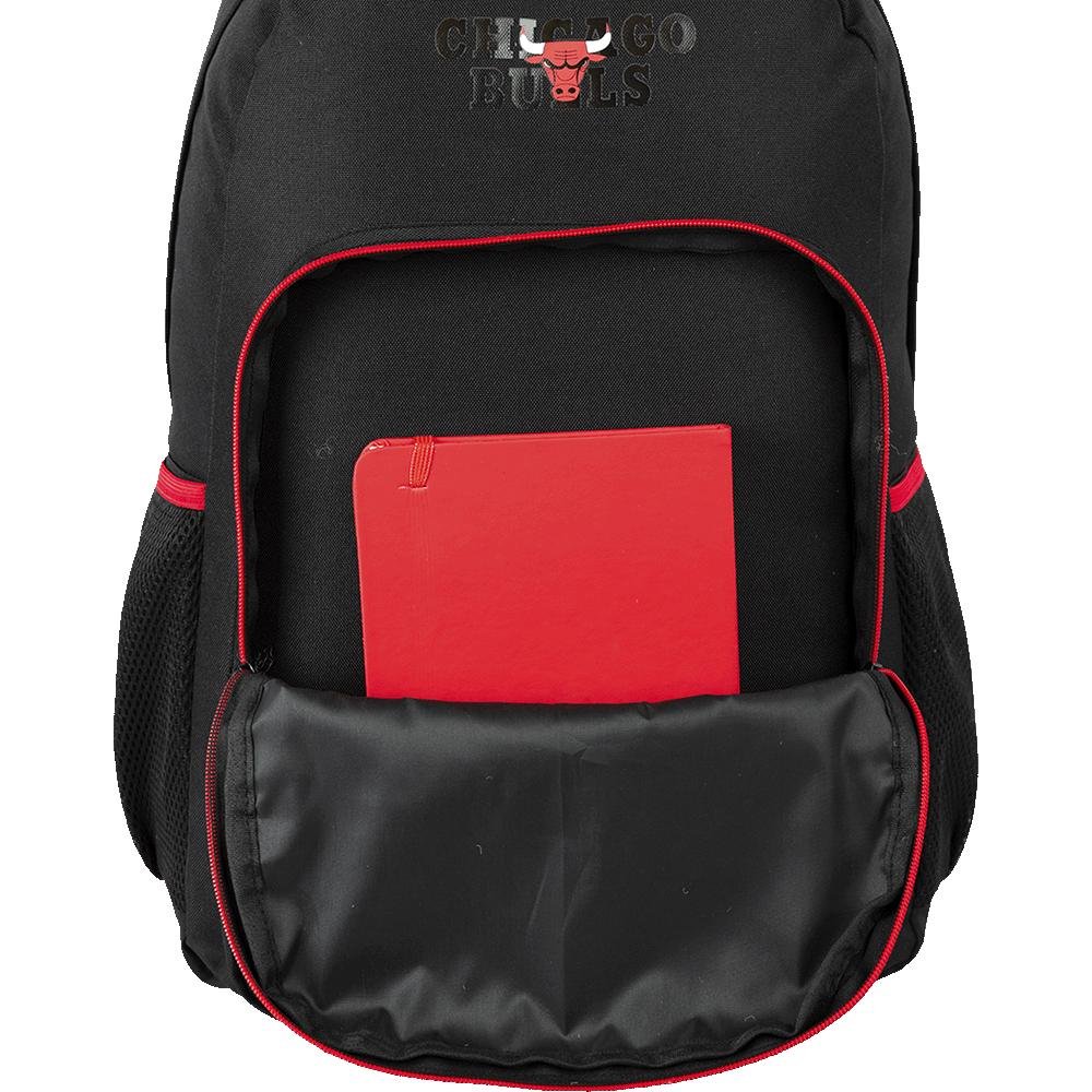 Mochila Grande NBA Legend- Bulls Preto Preto 6