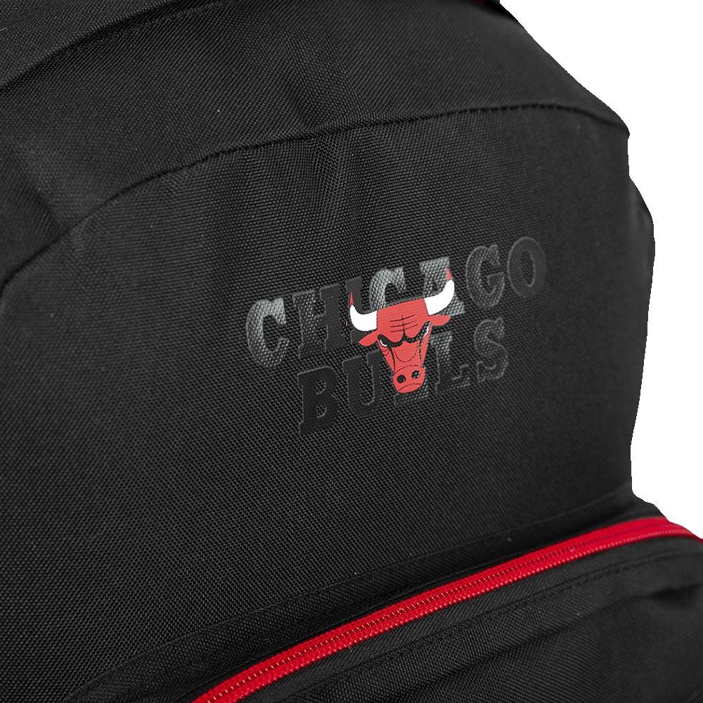 Mochila Grande NBA Legend- Bulls Preto Preto 10