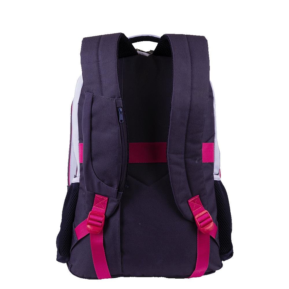 Mochila Grande 2 Compartimentos Sestini College Crinkle 4 - Purple Candy Roxo 4