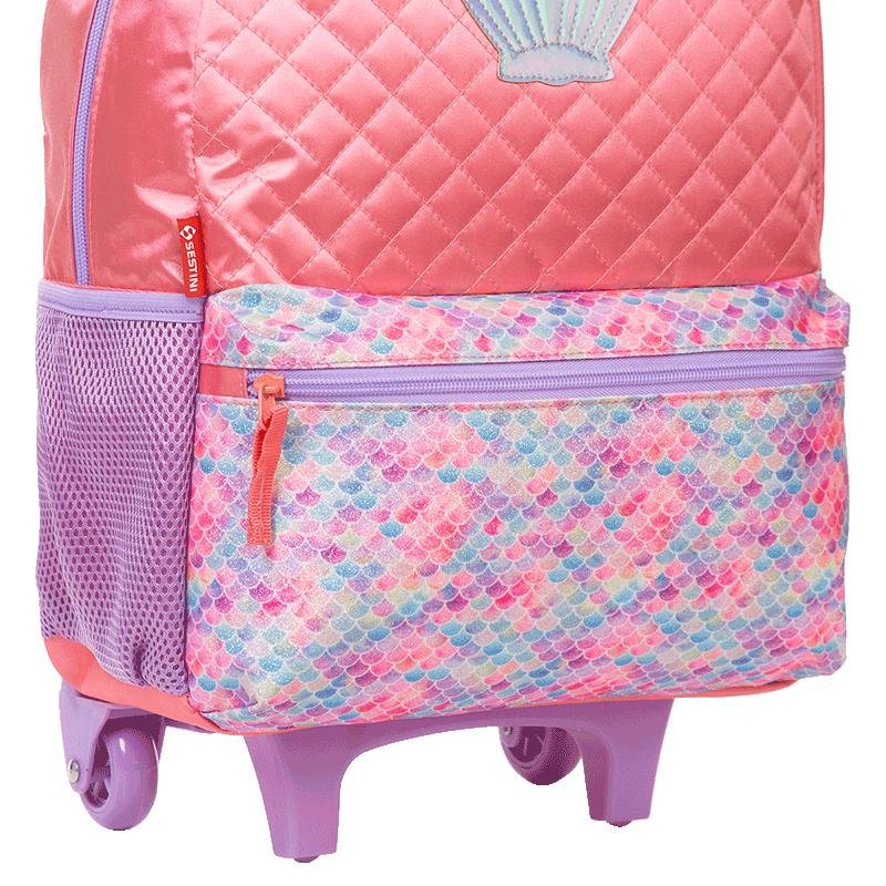 Mochilete Grande Sestini M Plus Sereia 3 - Colorido Rosa 6