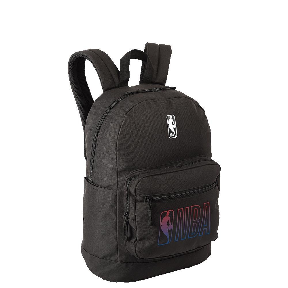 Mochila Grande NBA Star - Preto Preto 2