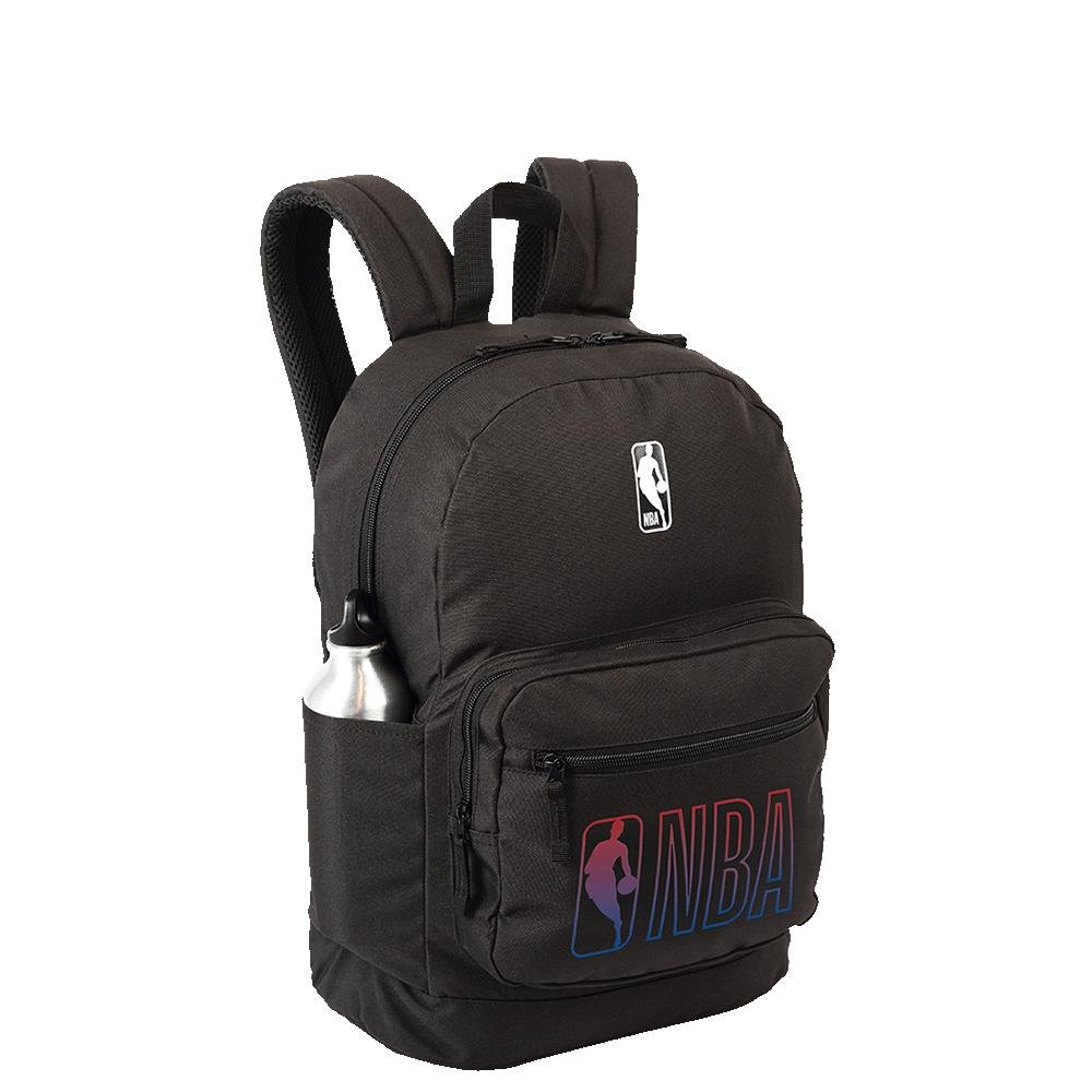 Mochila Grande NBA Star - Preto Preto 5