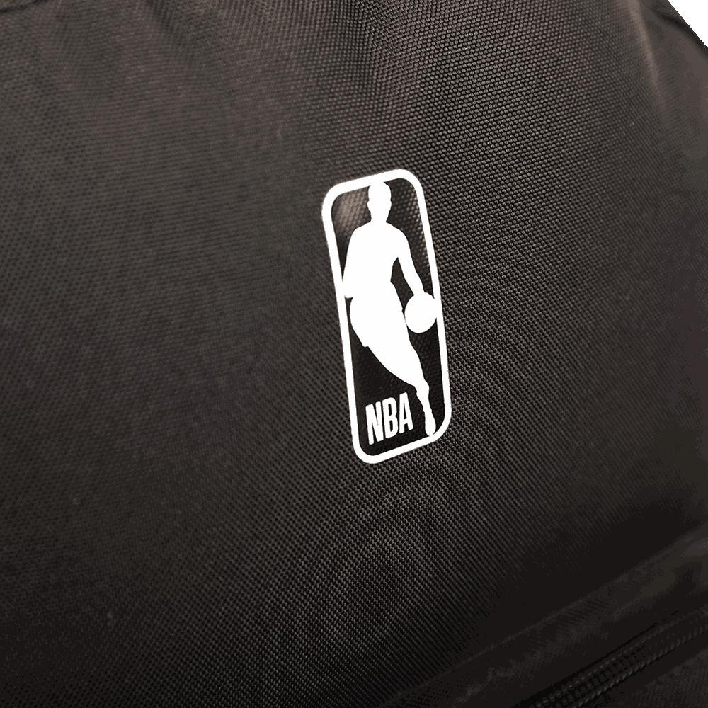 Mochila Grande NBA Star - Preto Preto 10